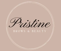 pristine brows and beauty logo